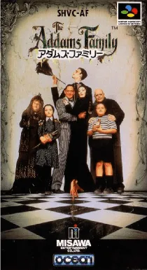 Addams Family, The (Japan) box cover front